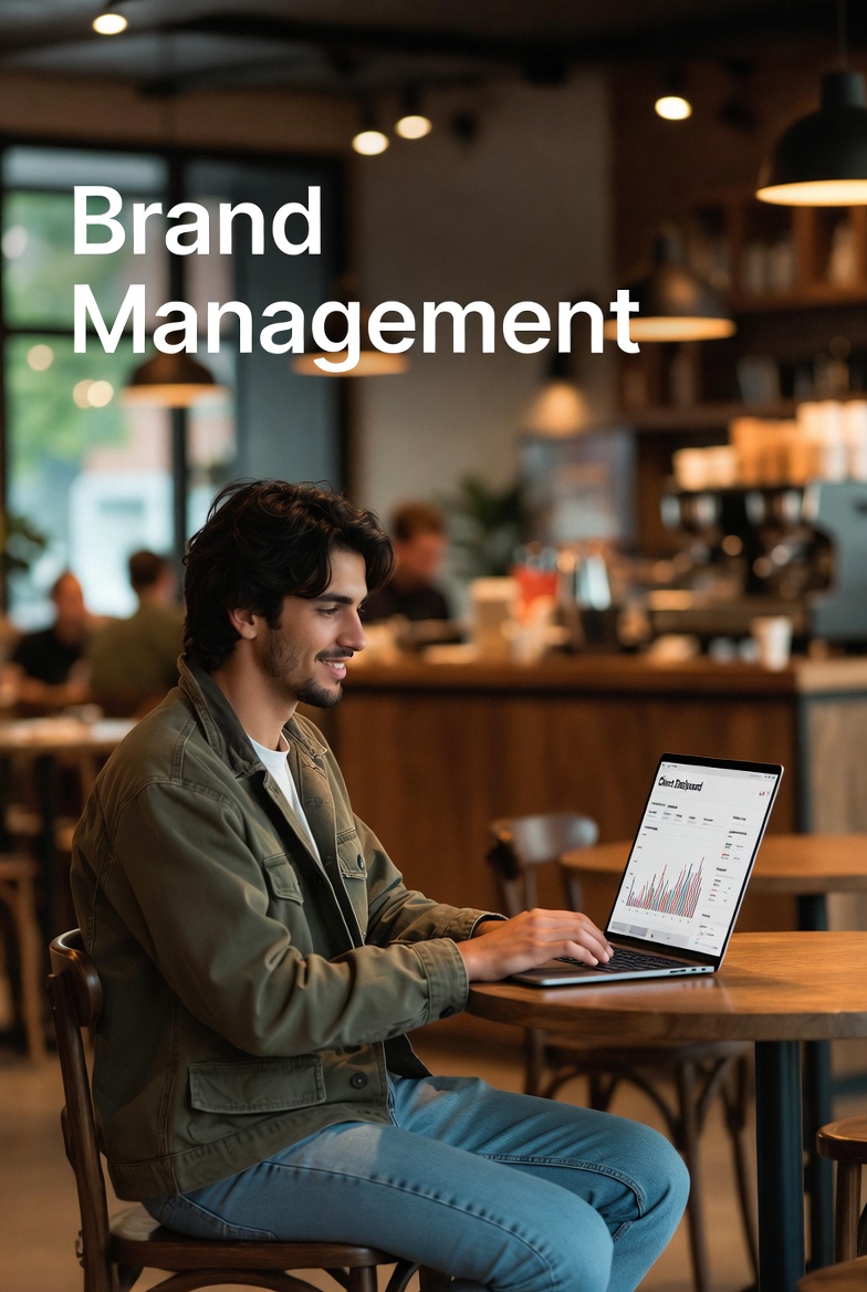 A girl working on laptop